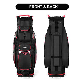 LONGCHAO bag stands upright for easy access on the course