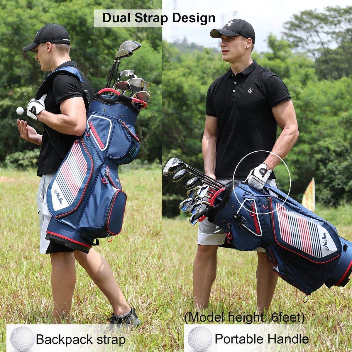 LONGCHAO insulated drinks holder keeps beverages cool on the course