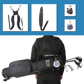 LONGCHAO bag features umbrella holder for all-weather play