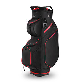 Longchao golf cart bag with 14-divider top keeps clubs neatly separated on the course