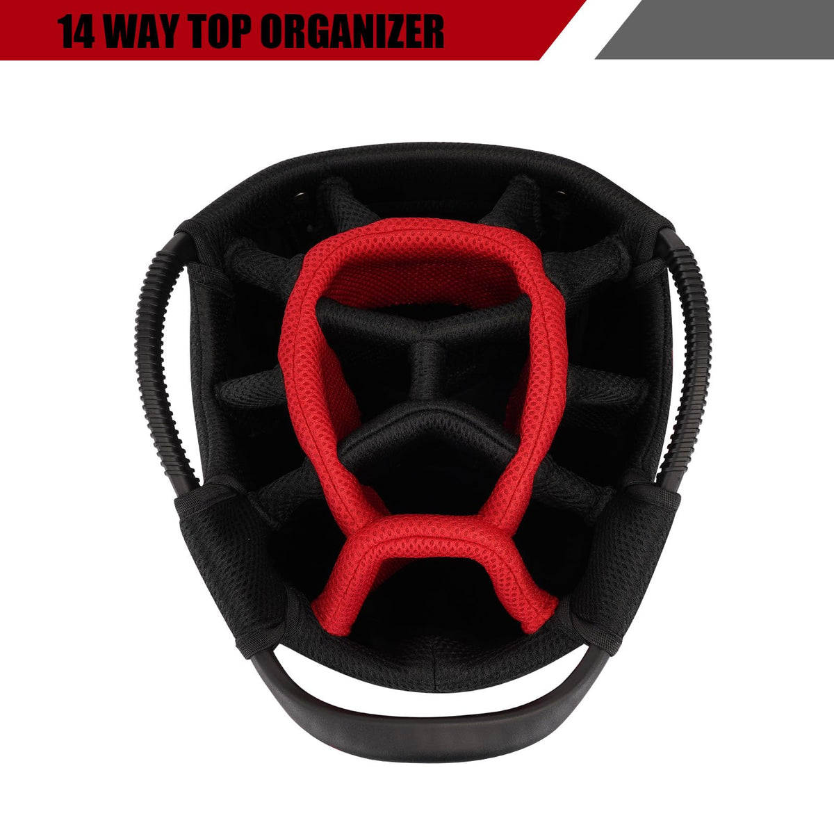 Longchao golf cart bag lightweight-design improves transport to and from the car