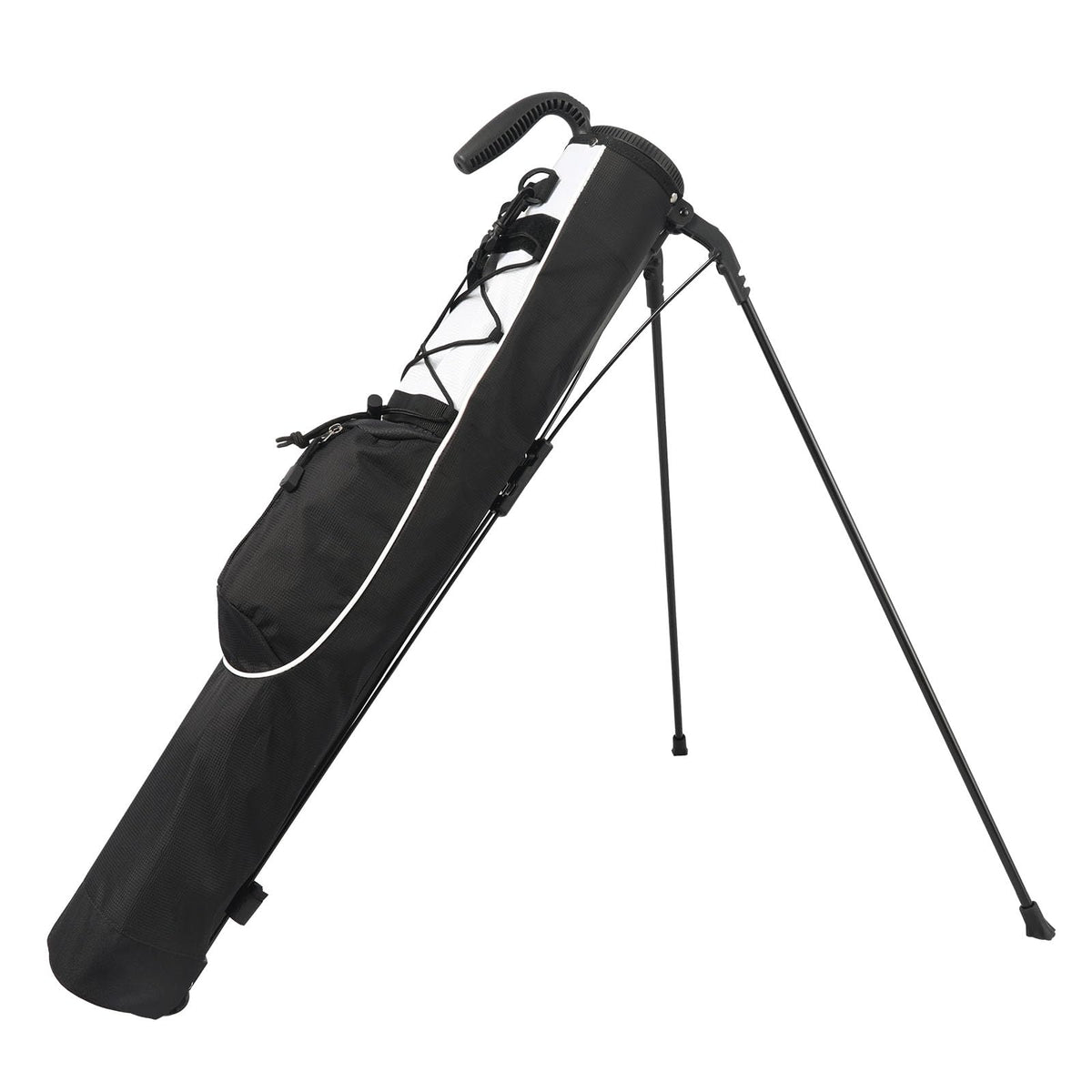 LONGCHAO golf stand bag shows compact design for easy carry.