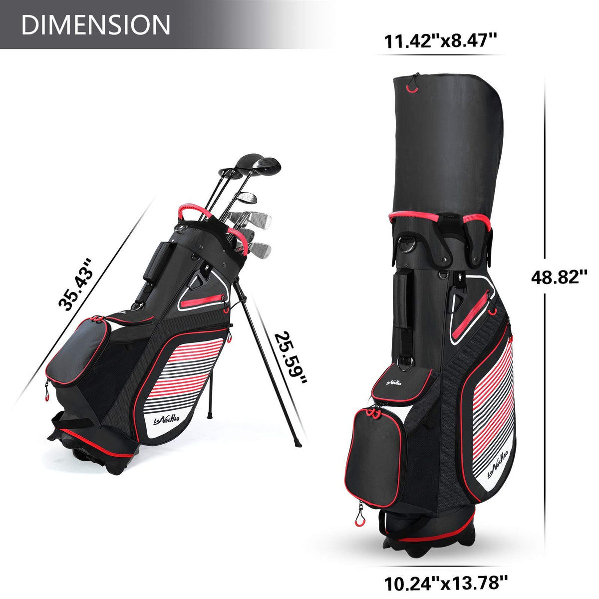LONGCHAO cooler pocket keeps drinks cool during rounds
