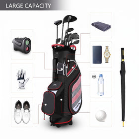 LONGCHAO padded shoulder straps reduce shoulder pressure for walking