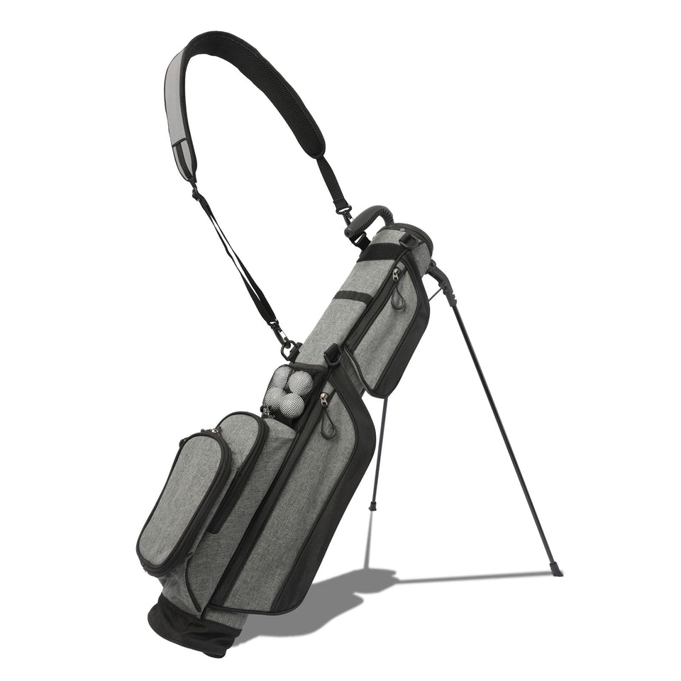 LONGCHAO Ultralight 2Way Stand Bag top view showing accessible pockets