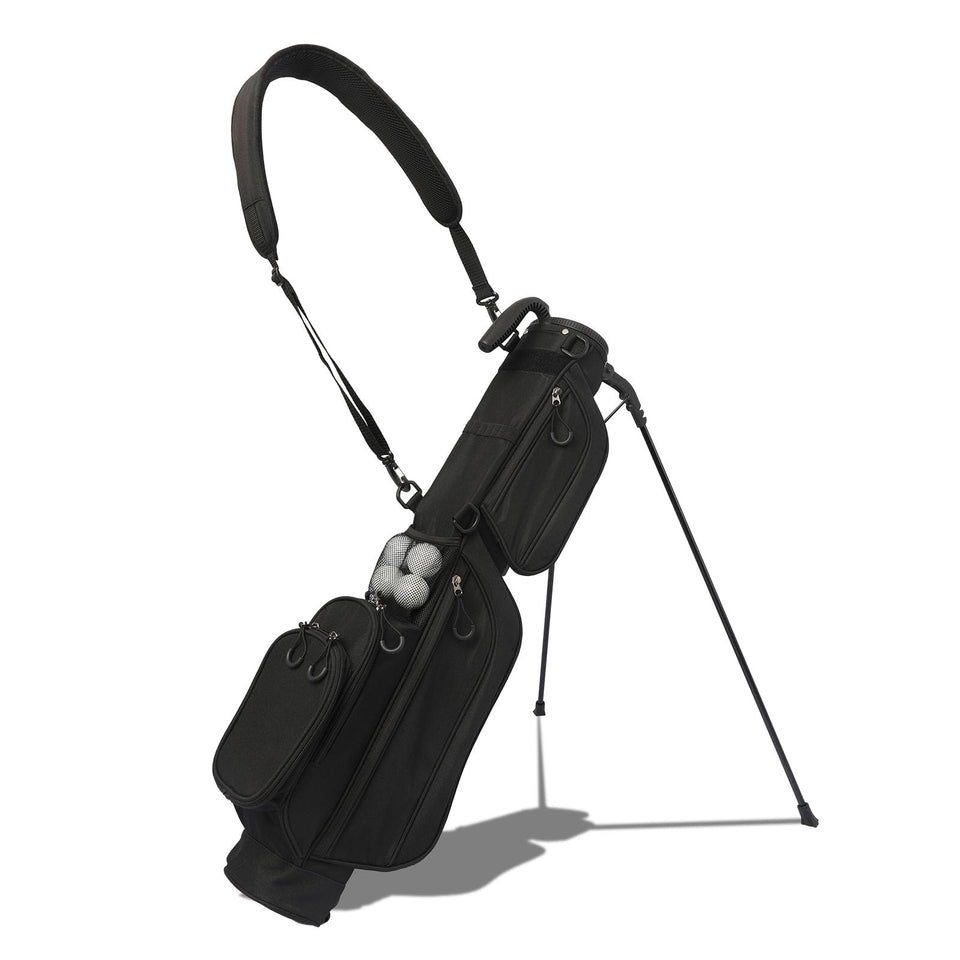 LONGCHAO Ultralight Stand Bag top view shows quick club access and easy handling