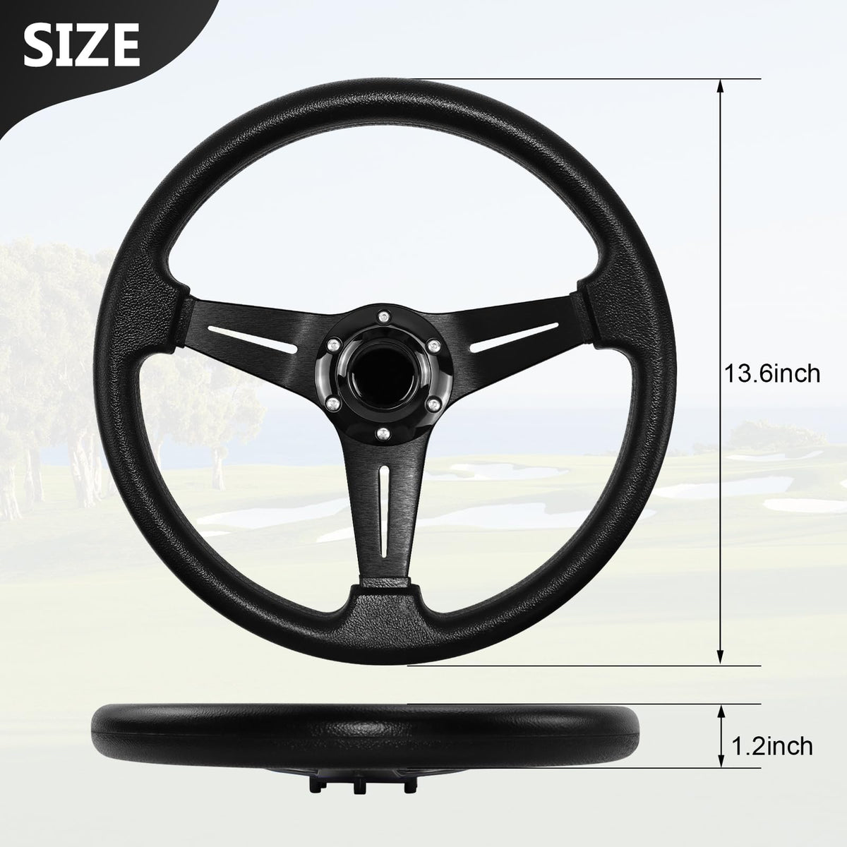 LOSCHEN Yamaha compatible steering wheel for a sporty ride