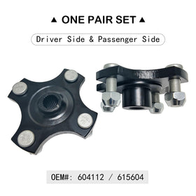 Lostar axle hub assembly compatible with 604112 and 615604 for EZGO RXV.