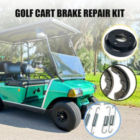 LOSTAR replacement drum 1011137 for restoring braking reliability on older Club Car models