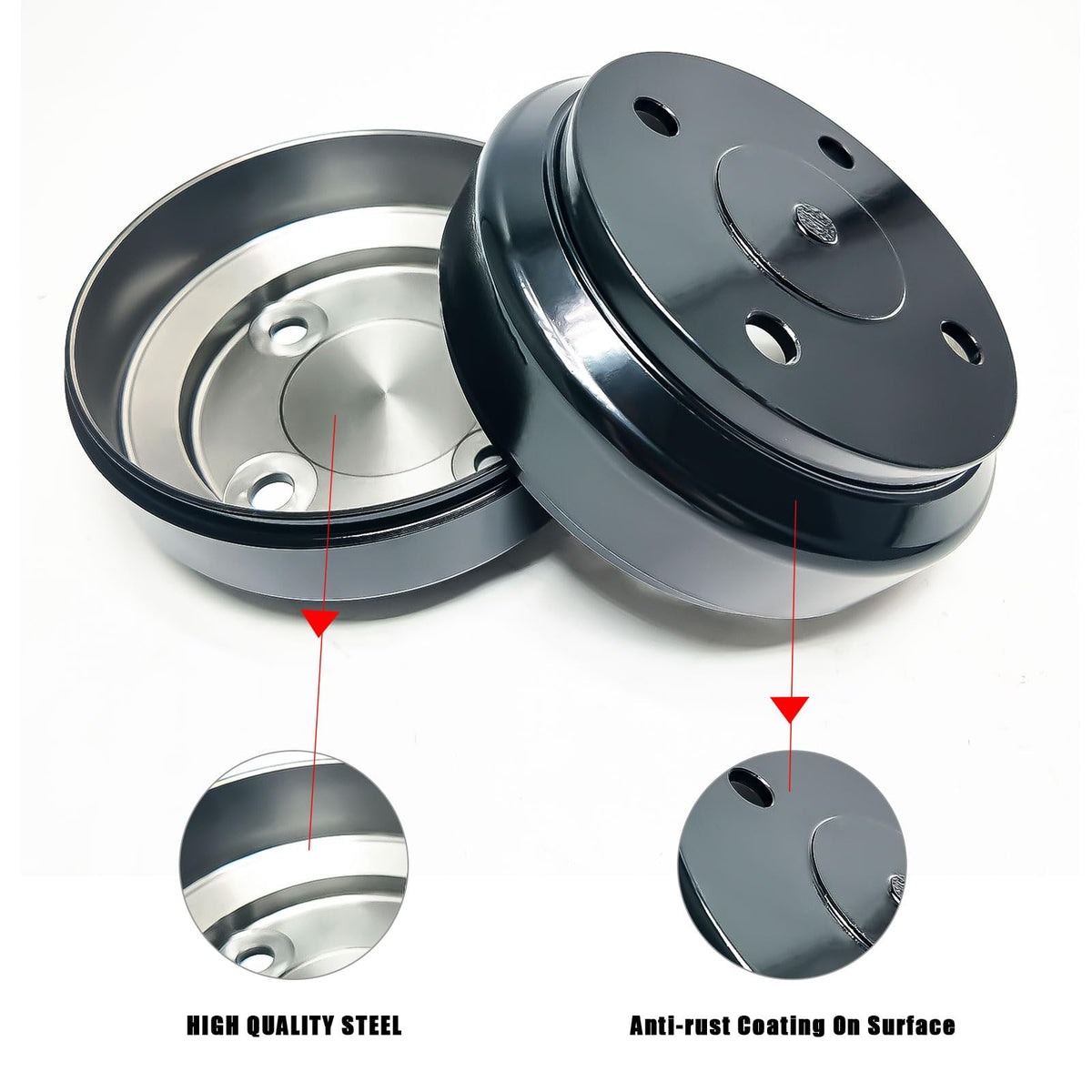 LOSTAR hub assembly offers direct replacement with no adjustment needed.