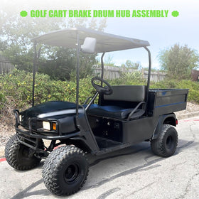 LOSTAR EZGO compatible brake kit installed on 1991-up gas cart rear