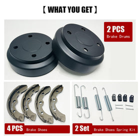 LOSTAR golf cart brake system ready for test ride