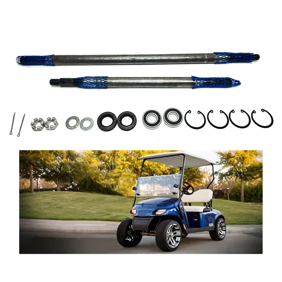 LOSTAR driver-side rear axle shaft with seals for TXT Medalist