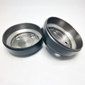 LOSTAR two-pack brake drum hubs provide ready-to-install braking solutions.