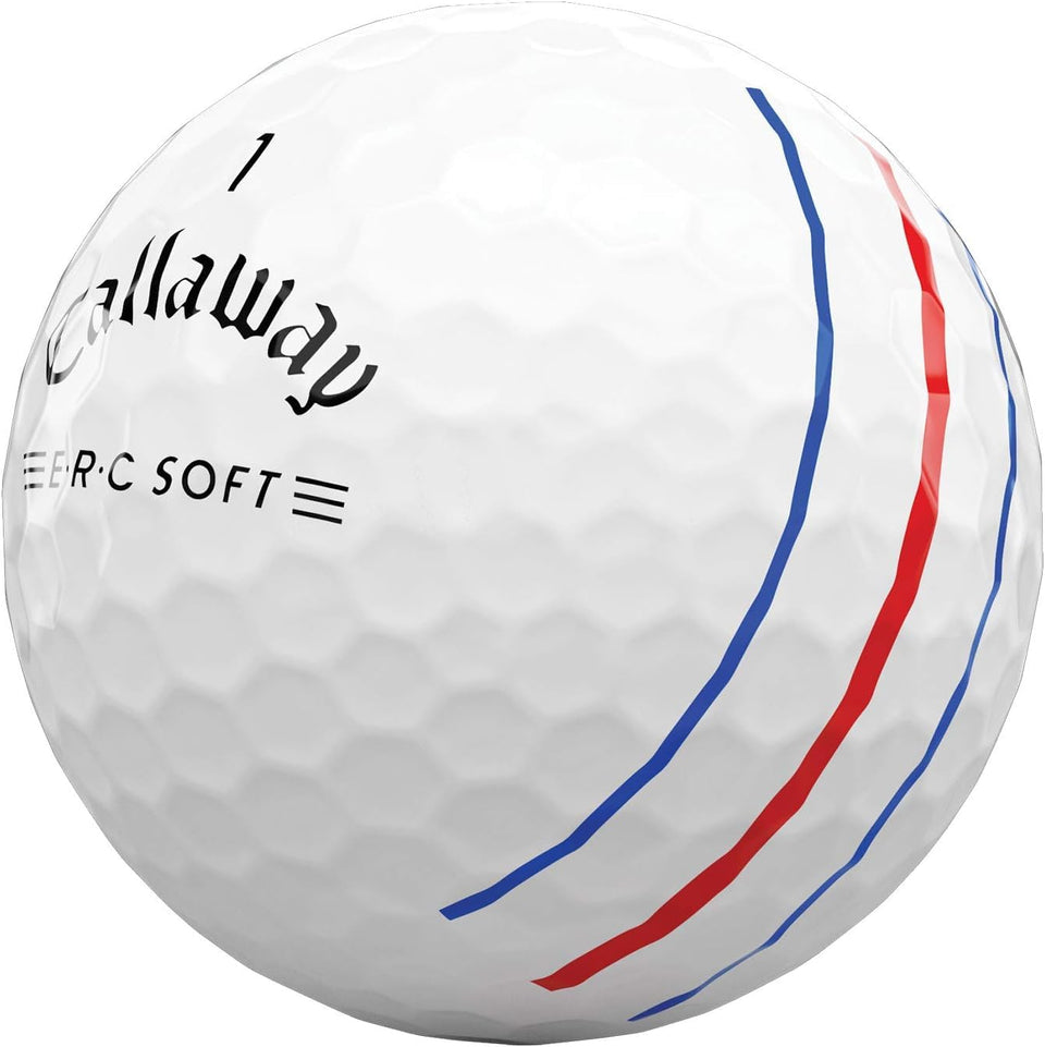 LostGolfBalls ERC Soft Ball with soft feel and speed for distance