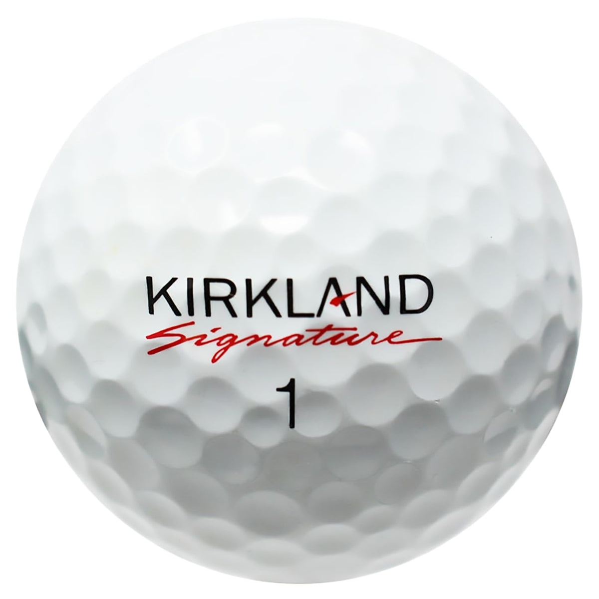 LostGolfBalls Kirkland Signature mint-condition balls for consistent distance and a soft feel.