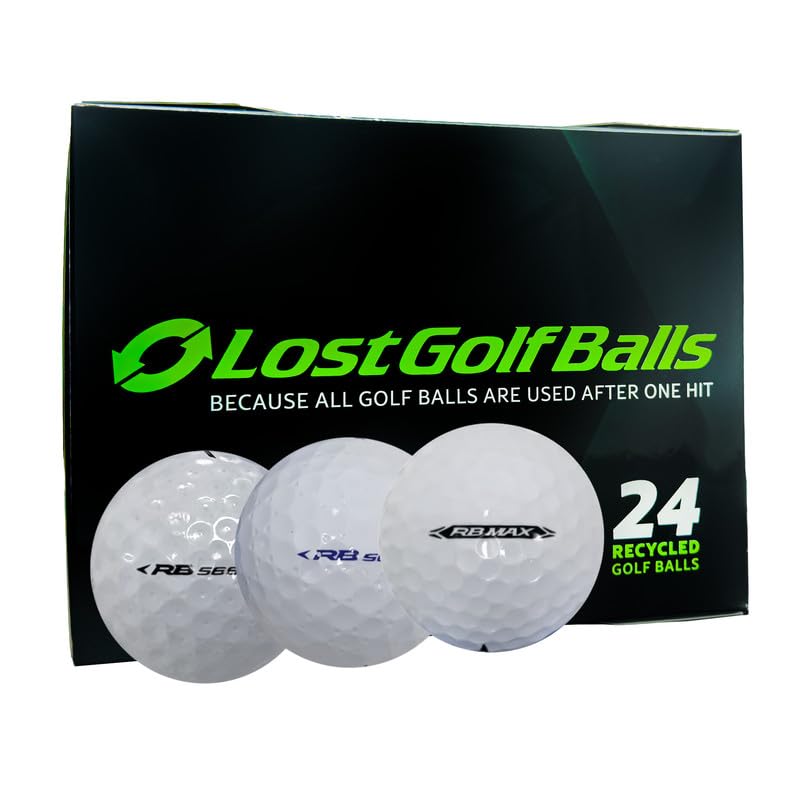 LostGolfBalls mint quality 24-pack packshot for practice and rounds