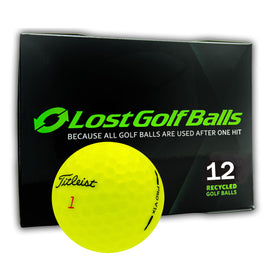 LostGolfBalls Pro V1x Yellow 2025 box — mint condition, ready for practice.