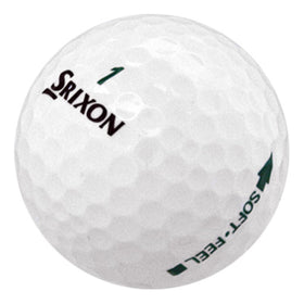 LostGolfBalls Srixon Soft Feel mint-condition ball front for reliable greenside control