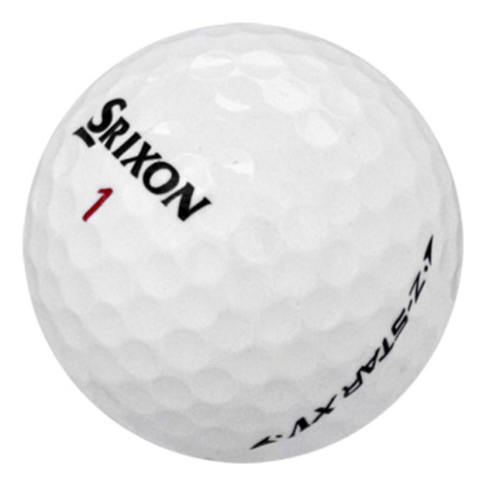 LostGolfBalls Srixon Z-Star XV near mint balls offer premium feel.