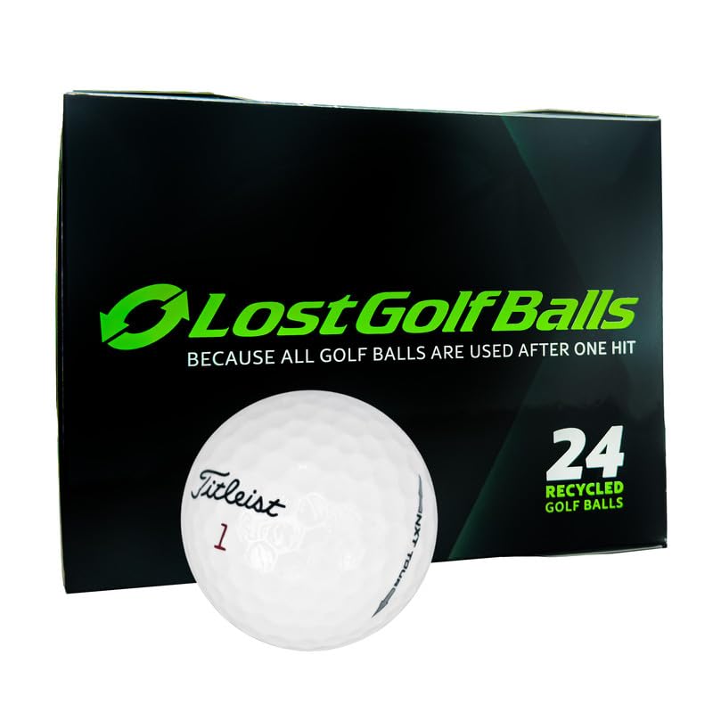 LostGolfBalls Titleist NXT Tour used balls near mint quality for premium value in practice