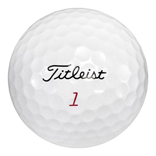 LostGolfBalls Titleist Pro V1X 2014 ball dimple pattern close-up for flight stability