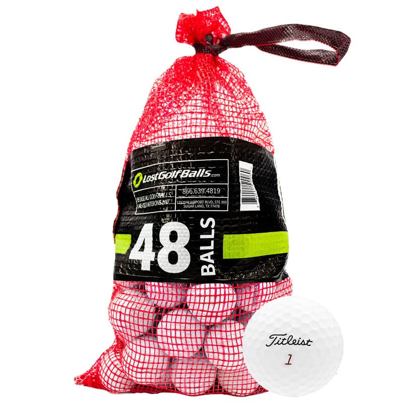 LostGolfBalls Titleist Pro V1x bulk pack for practice and play
