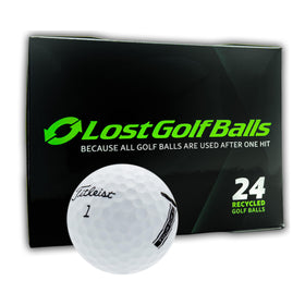 LostGolfBalls Titleist Tour Soft 24-pack front view for long-distance play