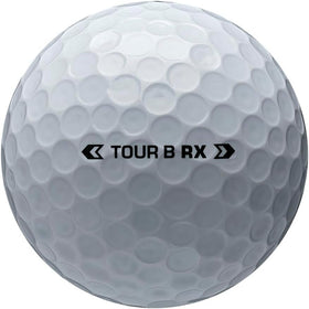 LostGolfBalls Tour B RX ball closeup showing near mint quality and premium feel
