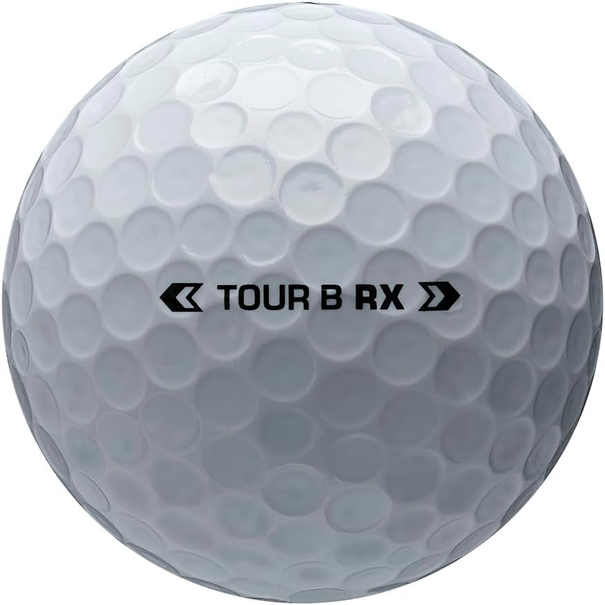 LostGolfBalls Tour B RX ball closeup showing near mint quality and premium feel