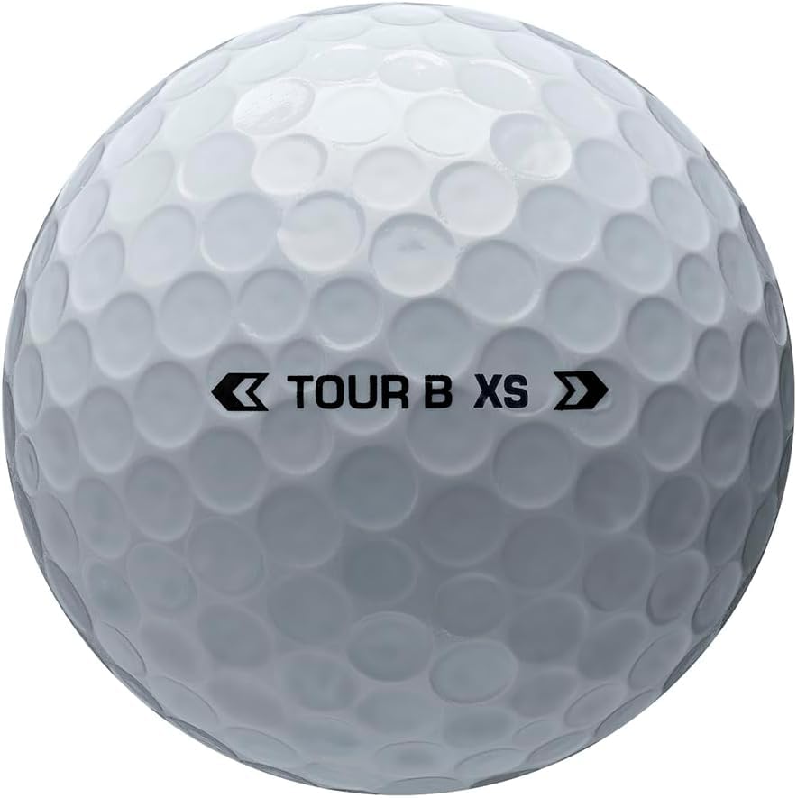 LostGolfBalls Tour B XS close-up ball showing soft feel on impact