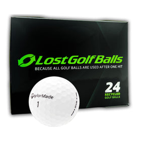 LostGolfBalls TP5 five-layer construction image highlighting balanced distance and control.