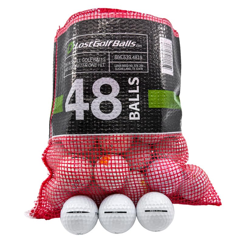 LostGolfBalls Vice Mix 48-pack packaging highlighting eco-friendly value.
