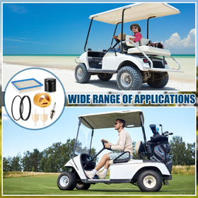 Lounsweer cart tune up kit fuel filters extend fuel system life.