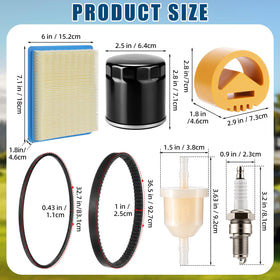 Lounsweer cart tune up kit starter belt supports reliable charging and power delivery.