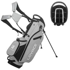 LOVACE 14-way top divider keeps clubs organized and easy to access during a round.