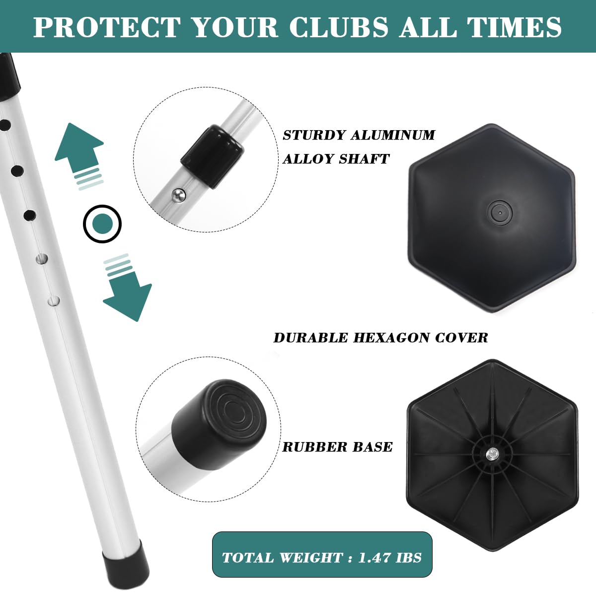 LOVACE aluminum construction for lightweight strength during travel