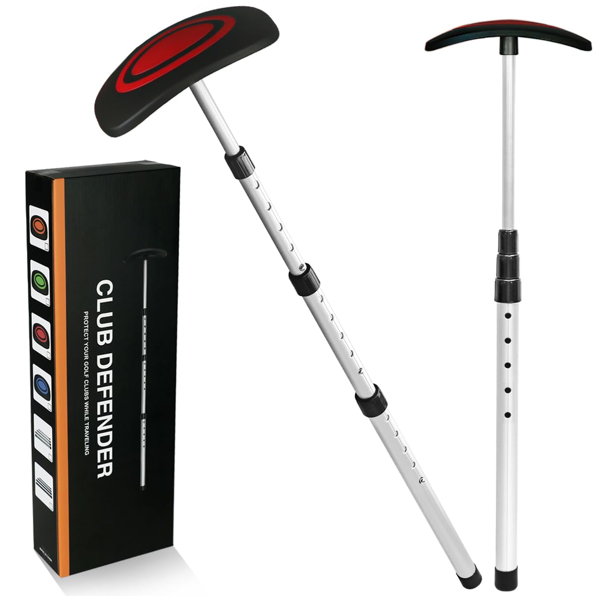 LOVACE golf travel bag support rod extended for full club protection