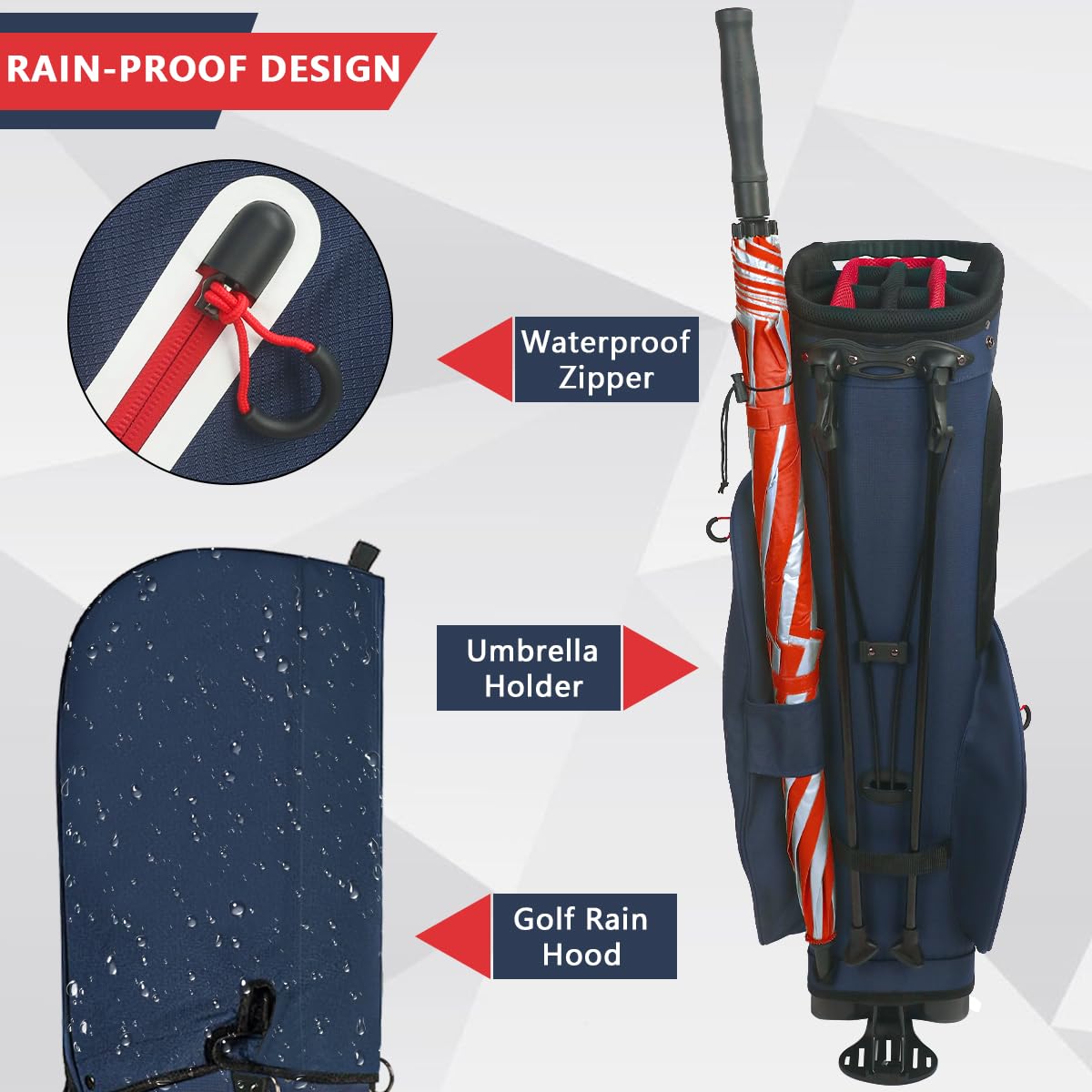 LOVACE padded ergonomic straps reduce shoulder strain during walks.