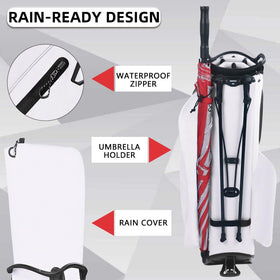 LOVACE stable push-base keeps the bag upright on uneven terrain