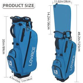 LOVACE Waterproof high-strength nylon protects gear in wet conditions.