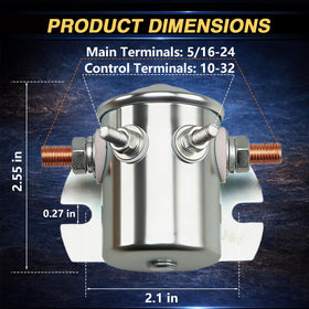 Core 36V coil and safe current ratings help power the starter smoothly.
