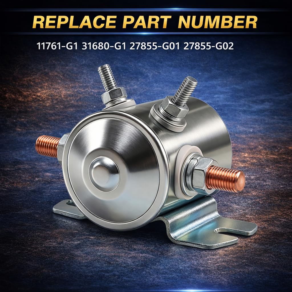 Replaces multiple EZGO part numbers for straightforward upgrades.