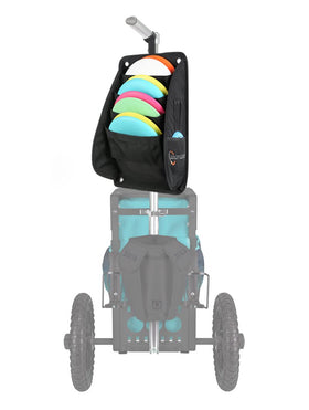LUCKY CLOVER back-strap-around-cart-tube design makes attachment quick and removal easy.