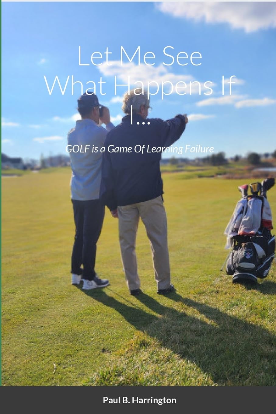 Lulu Let Me See What Happens If I... golf cover shows practical mindset for shot learning