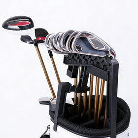 Durable plastic construction ensures long-lasting club protection