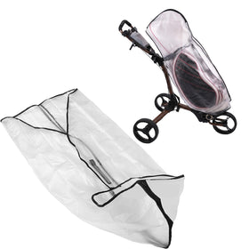 Lunarthos golf bag rain cover with universal coverage protects clubs in wet weather
