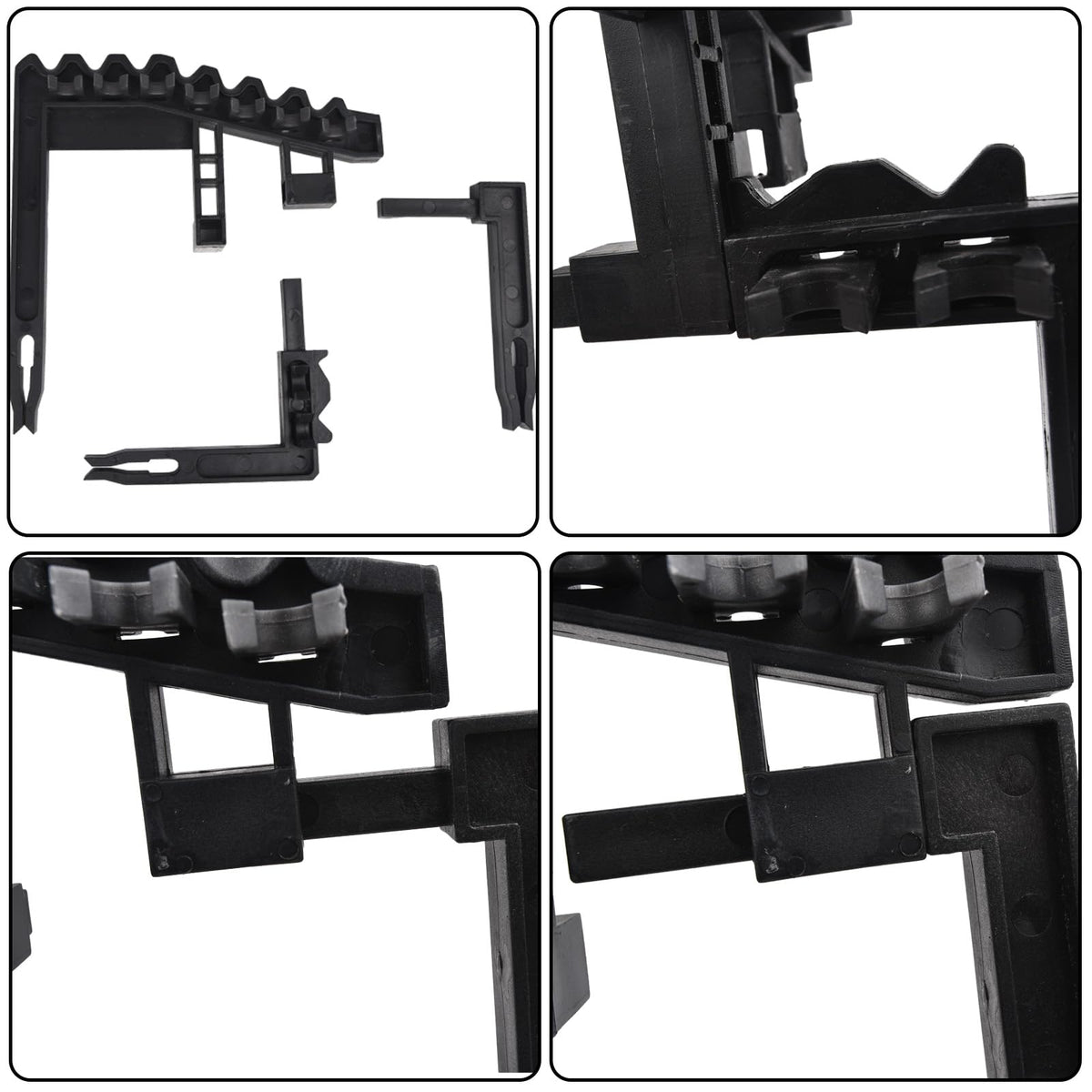 Lunarthos iron shaft holder neatly organizes clubs inside a golf bag