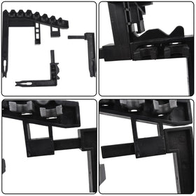Lunarthos iron shaft holder neatly organizes clubs inside a golf bag