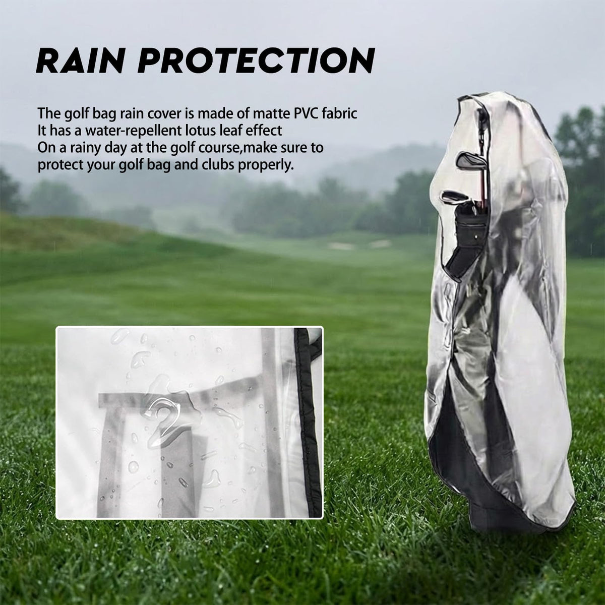 Lunarthos Velcro seal enables quick access to clubs
